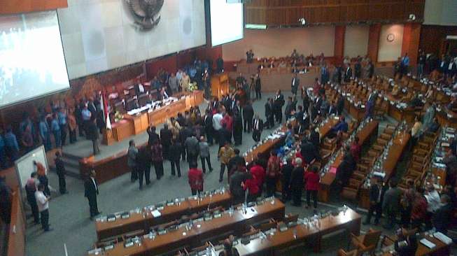Fraksi Fraksi Demokrat "Walk Out," Lima Anggota Masih Ikut Sidang