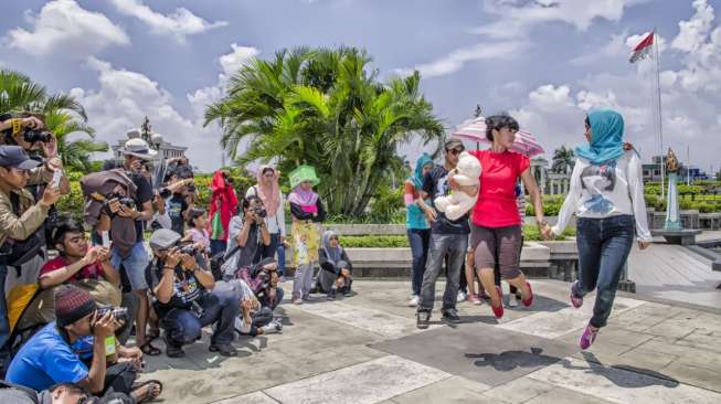 Serunya Belajar Foto Melayang di Komunitas Levitasihore