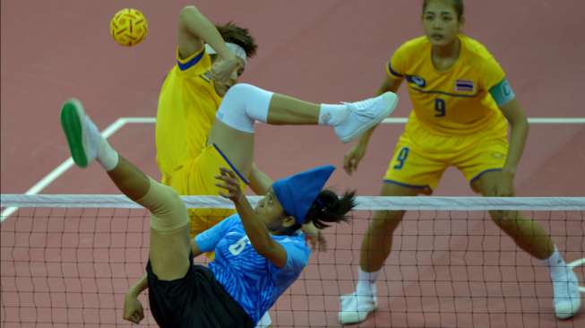 Gagal ke Final, Regu Sepaktakraw Putri Hanya Raih Perunggu