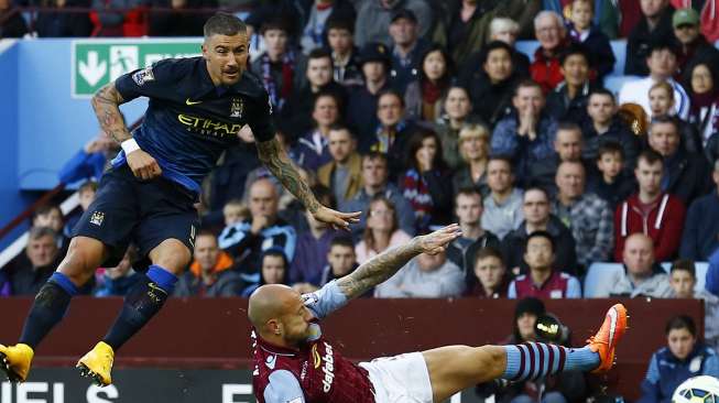 Babak I: Villa vs City, Belum Ada Gol di Villa Park