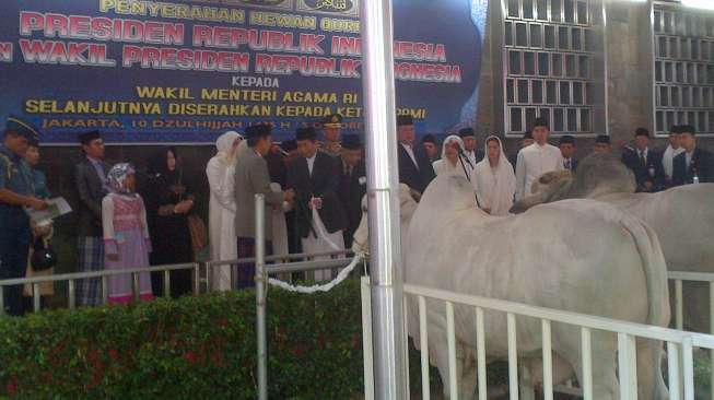 Pemotongan Kurban Masjid Istiqlal Dilaksanakan Minggu Malam