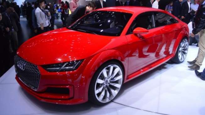 Audi TT Sportback Pamer di Paris Motor Show