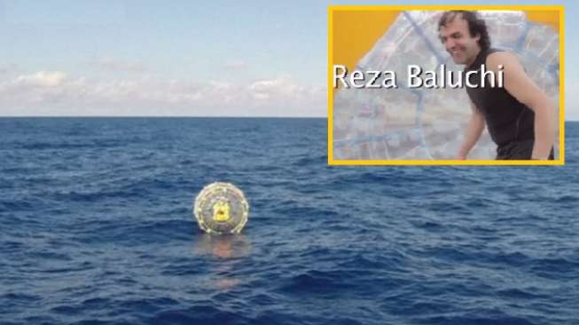 Dengan Balon Air, Orang Ini Nekat Sambangi Segitiga Bermuda