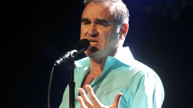 Penyanyi Inggris, Morrissey (Shutterstock).