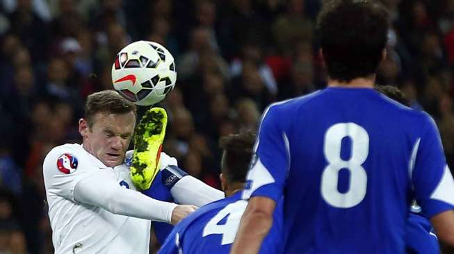 Inggris membantai San Marino, 5-0 dalam pertandingan kualifikasi Piala Eropa 2016 di Stadion Wembley, London, Inggris, Kamis (9/10). [Reuters/Eddie Keogh]