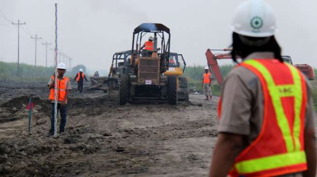 Musim Hujan Tiba, Pengerjaan Tol Trans Sumatera Tetap Dikebut