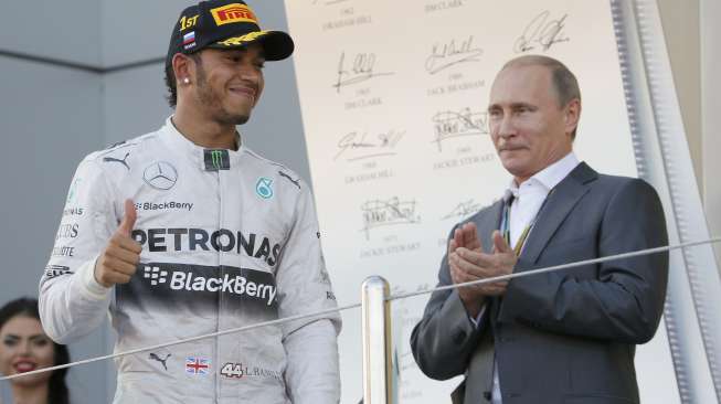 Hamilton Tak Terbendung di GP Rusia, Mercedes Juara Konstruktor