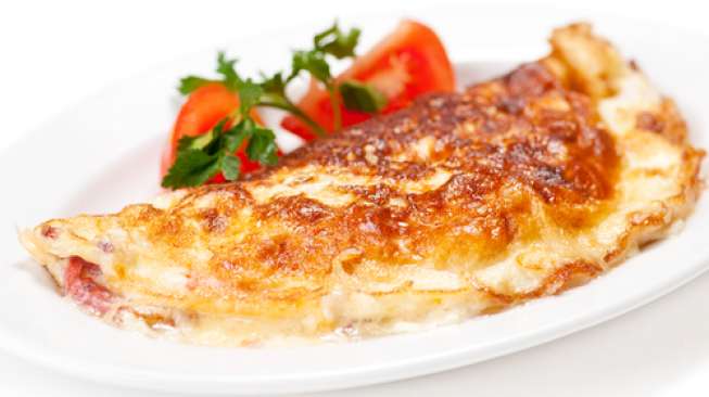 Ilustasi omelet (shuttertstock)