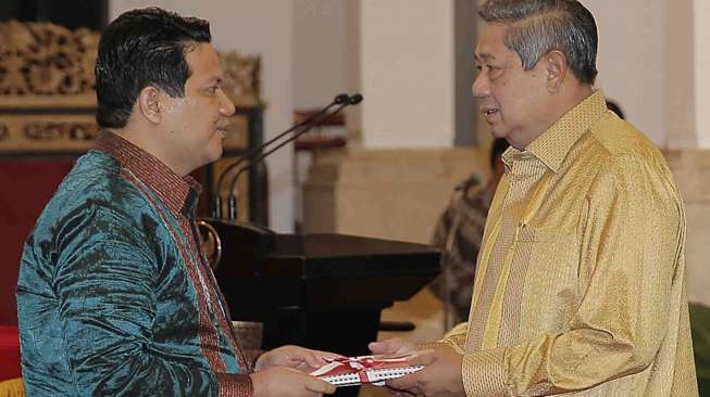 Presiden SBY membuka Rapim KPU di Istana Negara Jakarta, Selasa (14/10). Rumgapres/Abror]