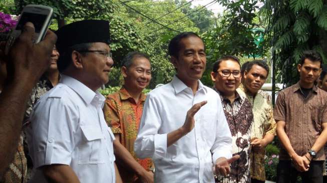 Prabowo Merasa Terhormat Didatangi Jokowi