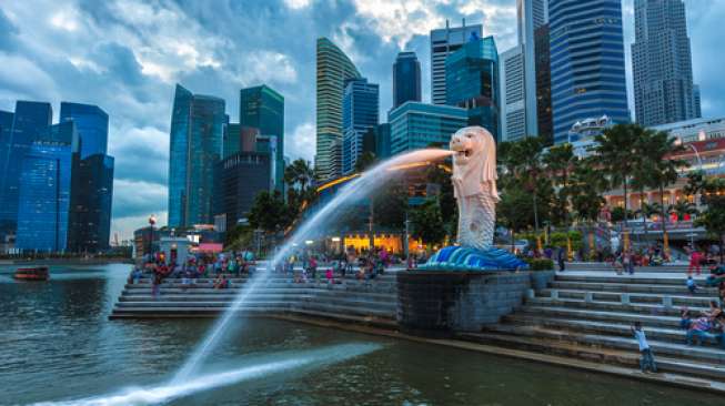 ilustrasi singapura. (Shutterstock)