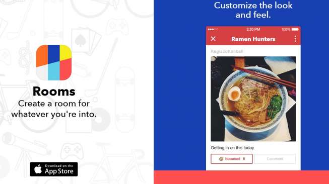 Facebook Luncurkan Rooms, Sosmed Khusus Anonim