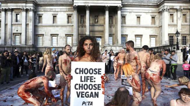 Inilah Aksi Unik di Hari Vegan Sedunia