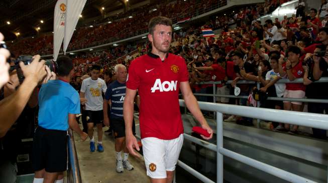 Ini Kegiatan Carrick Saat MU Bermain di Piala FA