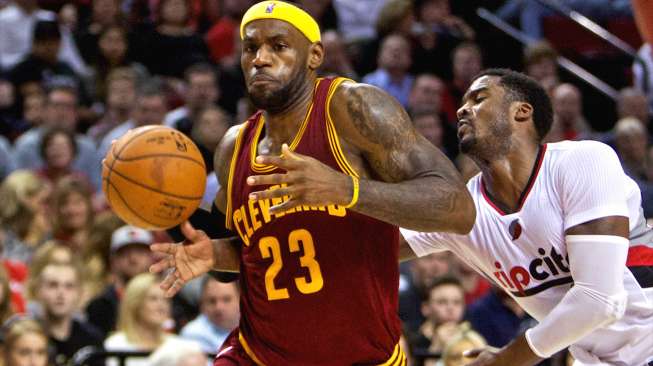 Cavs Disikat Blazers, Rockets Masih Sempurna