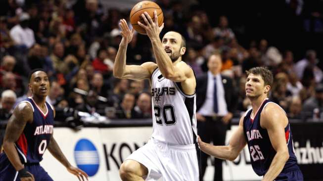 Berkat Ginobili, Spurs Raih Kemenangan Kedua