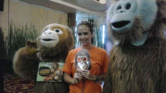 Nadine Alexandra Kampanye Peduli Orangutan