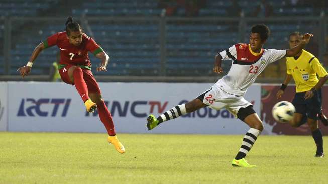 Uji Coba Indonesia vs Timor Leste