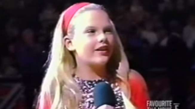 VIDEO: Suara Taylor Swift Saat Berusia 12 Tahun