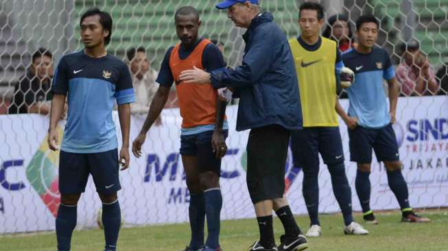 Latihan Timnas Indonesia