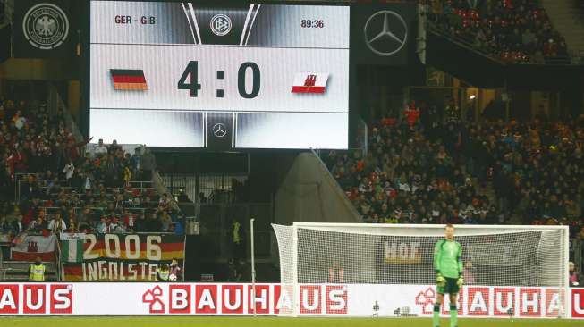 Dicukur Jerman 4-0, Pelatih Giblatar Malah Senang