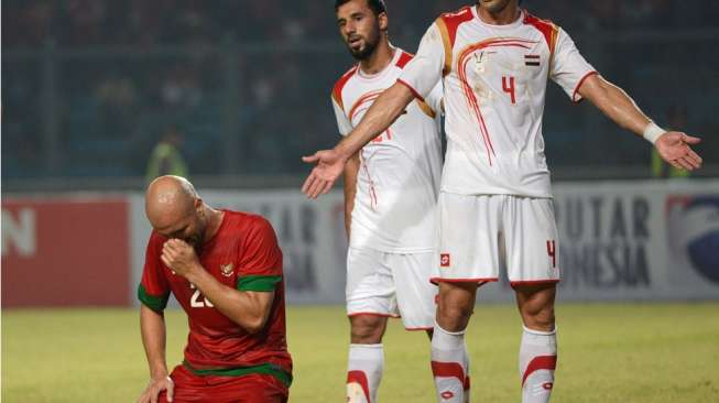 Timnas Indonesia Tersungkur di Kaki Suriah