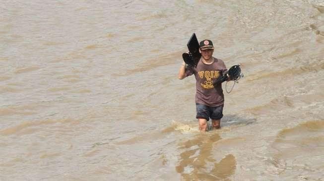 Ahok: Ada yang Sengaja Ingin Jadi Korban Banjir