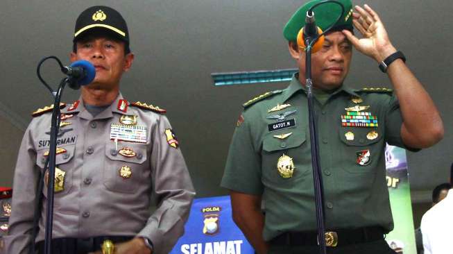 Bentrok TNI-Polri di Batam