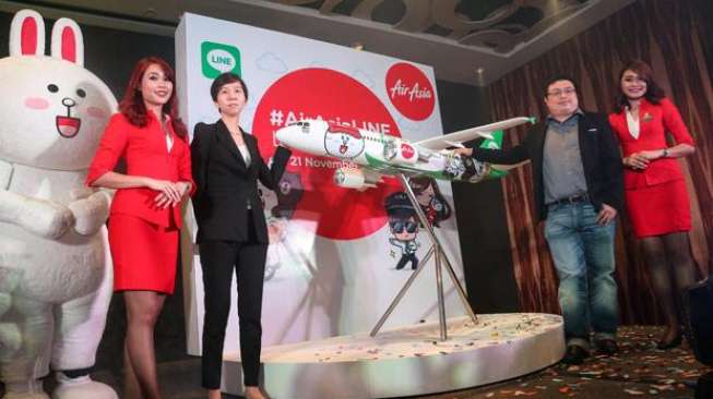 AirAsia Tawarkan Program Khusus Bagi Pengguna LINE