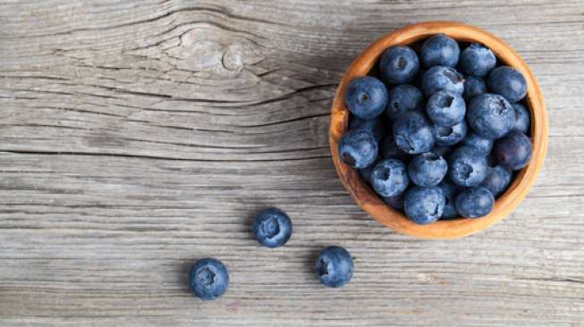 Ilustrasi blueberry. (Shutterstock)