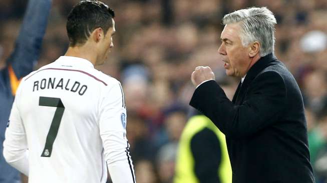 Soal Ketajaman Ronaldo, Ini Komentar Ancelotti