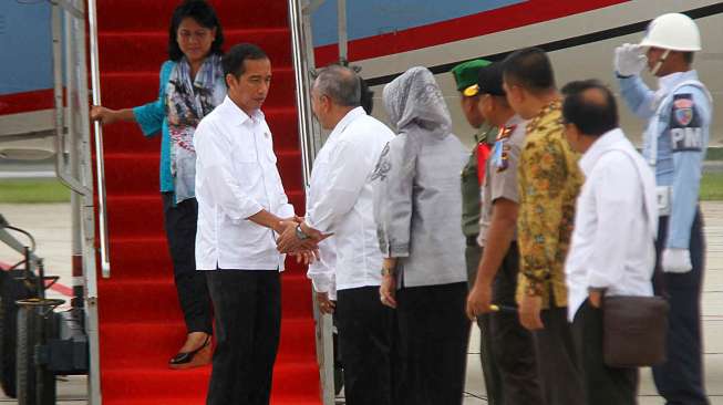 Presiden Tinjau Pembangunan Sekat Lahan Gambut