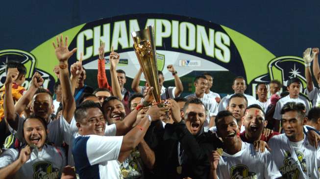 Pusamania Borneo FC Juara Divisi Utama 2014