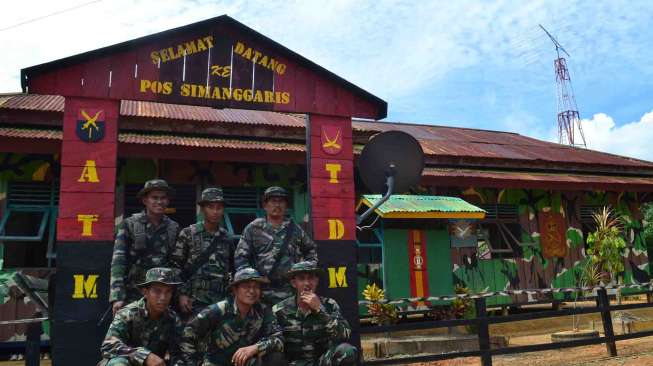 Patroli Perbatasan TNI-TDM