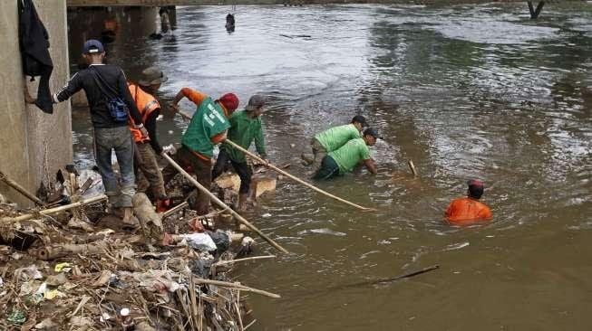 Air Ciliwung Terparah di Jawa