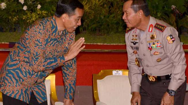 Jokowi Temui Kapolda se-Indonesia