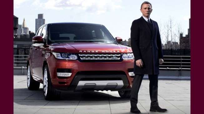 Lima Range Rover untuk Film James Bond Dicuri