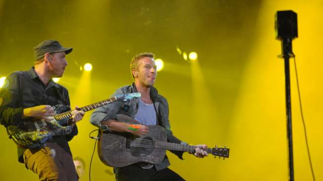 Coldplay Geser Foo Fighters di Glastonbury 2016