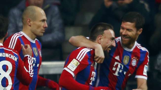 Gol Tunggal Ribery Pastikan Kemenangan Bayern