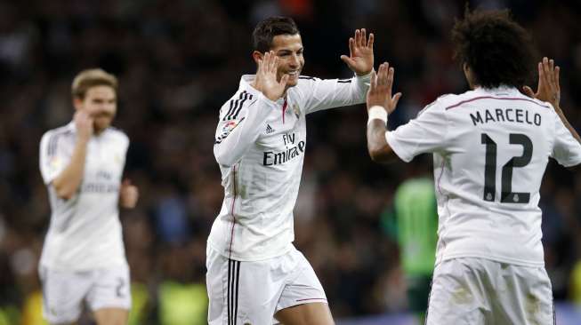 Hat-trick Ronaldo Bawa Madrid Raih Kemenangan ke-18