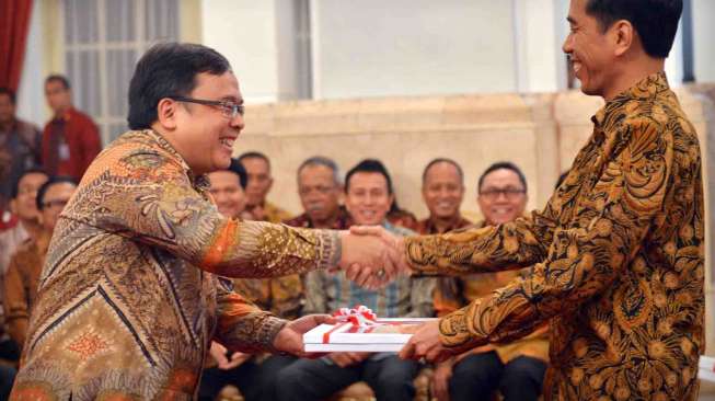 Jokowi Serahkan DIPA