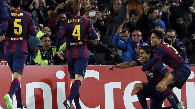 Suarez Akhirnya Cetak Gol di Camp Nou