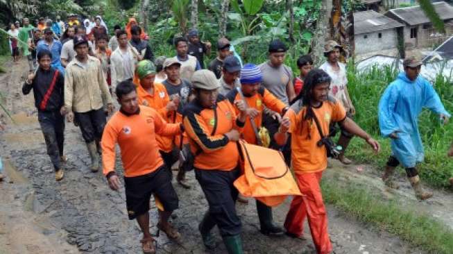 Cerita Korban Longsor yang Mendengar Ledakan dan Melihat Api