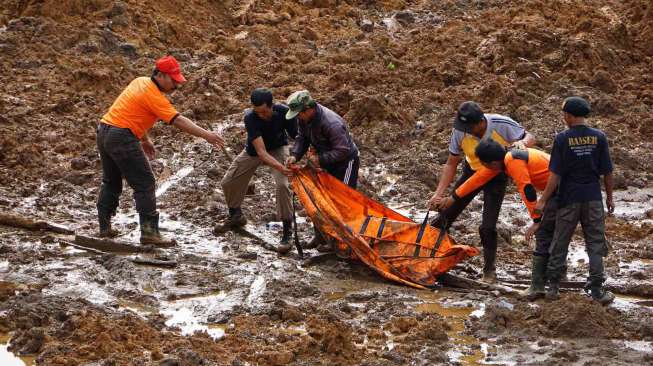 Korban Longsor Banjarnegara Terima Jadup Rp6 Ribu per Hari