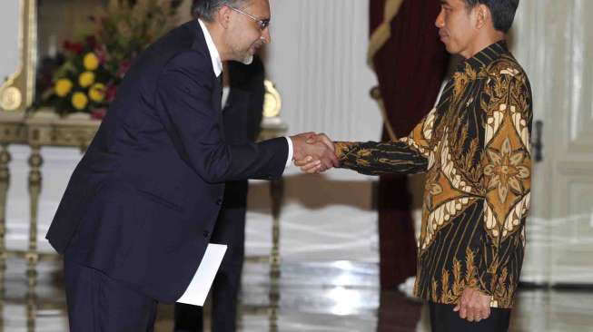 Jokowi Terima Dubes