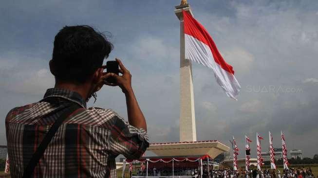 PKL Tak Terdaftar Dilarang Jualan di Lenggang Jakarta Monas