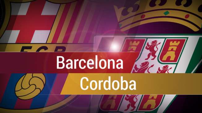 Susunan Pemain Barcelona vs Cordoba