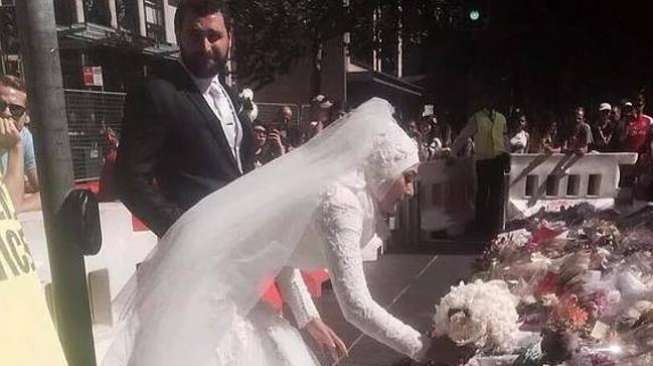 Pengantin Muslim Jadi Pusat Perhatian di TKP Penyanderaan Sydney