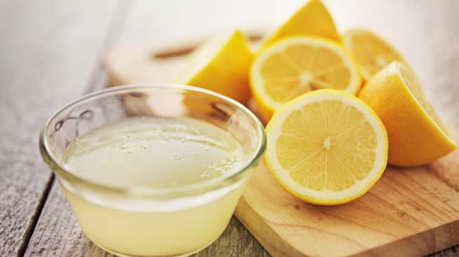 Ilustrasi jus lemon. (Shutterstock)