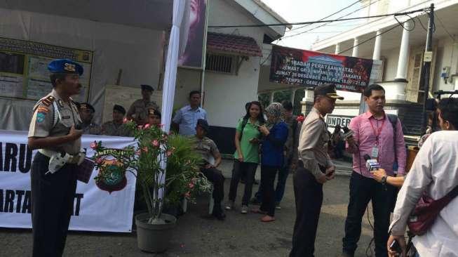 Polisi Pastikan Keamanan Misa Natal di GPIB Immanuel Gambir